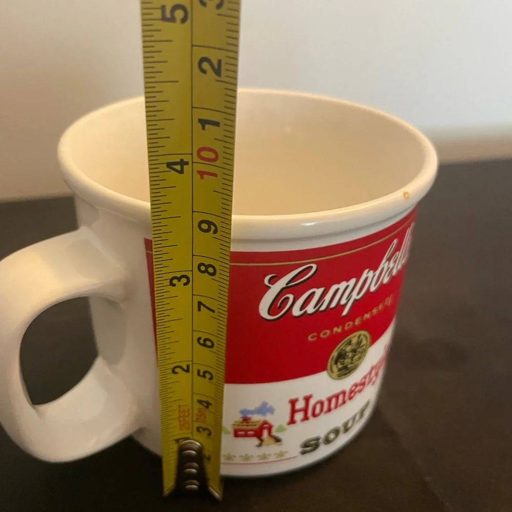Red and White Soup‎ Mug